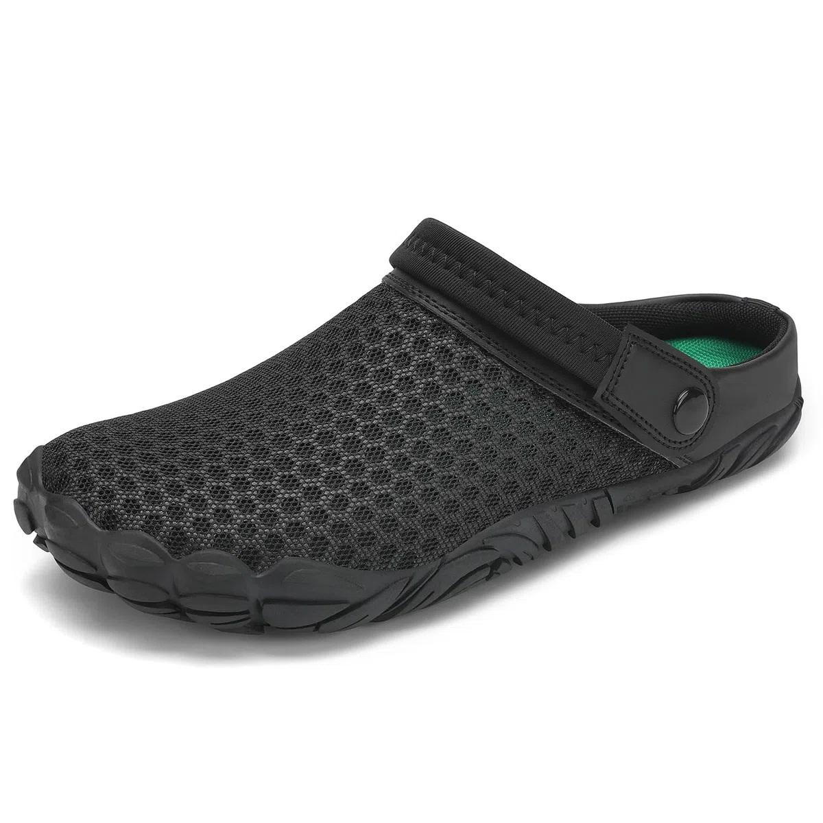Mishansha Clogs Herren Barfuß Gartenschuhe Damen Gr.36-48 | Sommer Pantoletten, Unisex Hausschuhe, Atmungsaktiv, Leicht