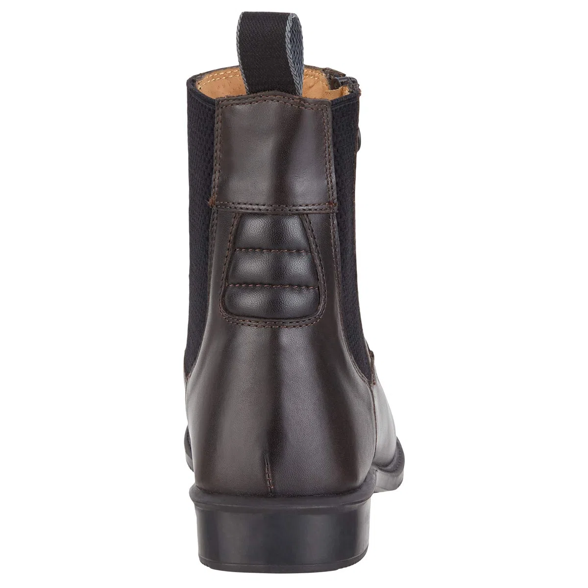 Reit-Stiefelette »LEGACY SZ MILANO« aus weichem Rindsleder | Designt in Italien | Reit-Schlupf-Schuh mit ULTIMA-RS Gummisohle | Komforteinlegsohle | Reißverschluss seitlich | Schwarz, Braun