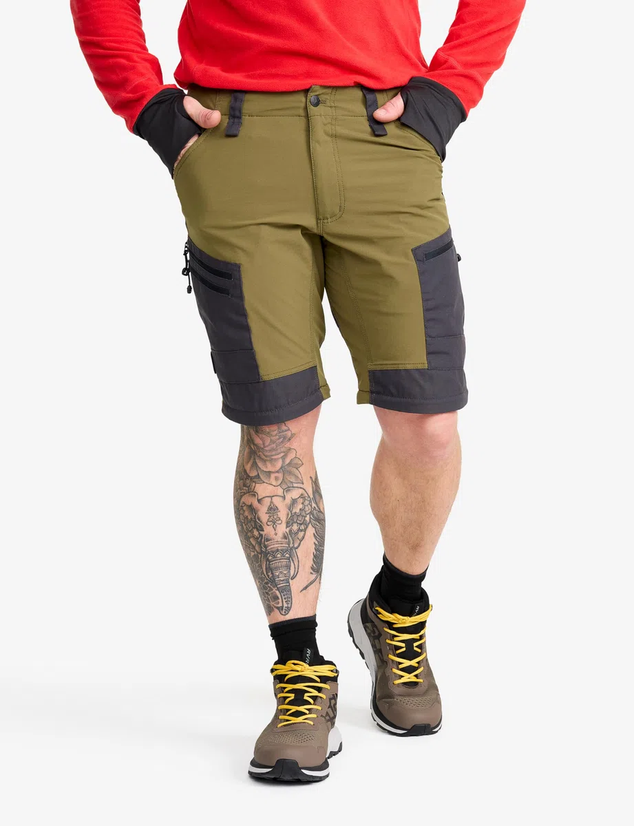 RevolutionRace Herren RVRC GP Pro Zip Off Pants, strapazierfähige, belüftete und wandelbare Hose für alle Outdoor-Aktivitäten