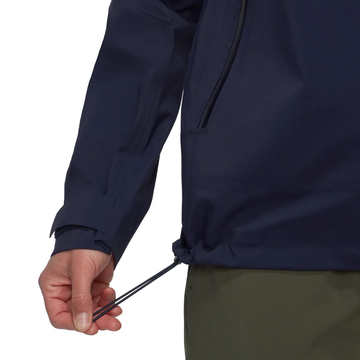 Mammut Alto Guide HS Hooded Jacket Women | Hardshelljacke, Outdoor Jacke für Damen, Funktionsjacke, Winddicht, Wasserdicht & Atmungsaktiv, 20.000 mm Wassersäule | Navy, M