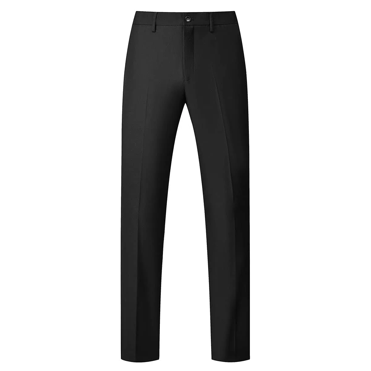 KUDORO Herren Anzüge 3-teilig Slim Fit Einreihig Zwei Knöpfe für Hochzeit Business Herren 3-Stücke Formell Sakko Weste Hose mit Krawatte