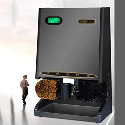 Schuhputzmaschine Automatische Induktion, Haushalt, elektrische Schuhbürste, geeignet für Hotels, Einkaufszentren, Geschäftsgebäude, Villen, Bankverkaufszentren usw.,A5 (A5)