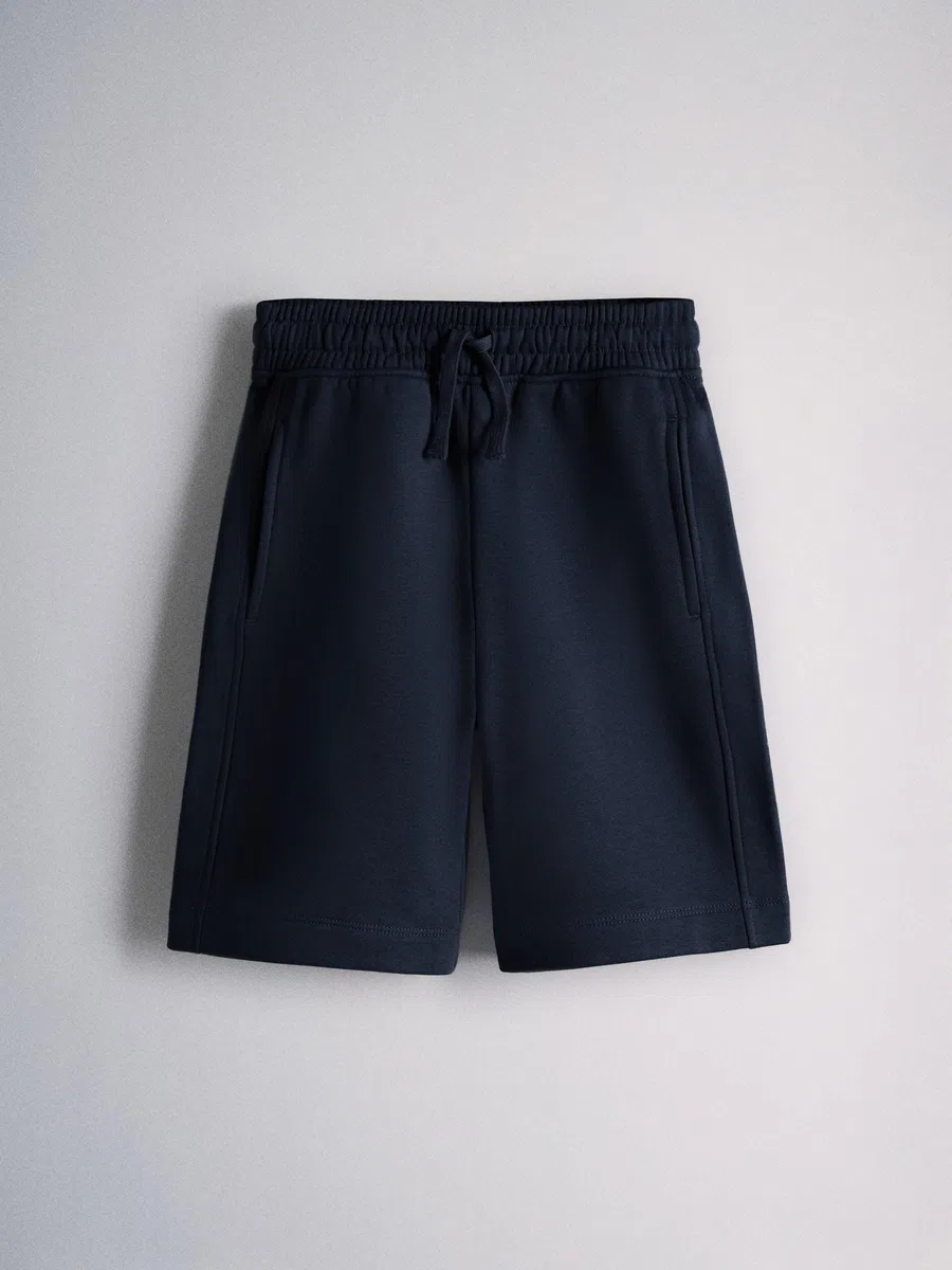 THE SET Jungen Jersey-Sweatshorts, 4er-Pack