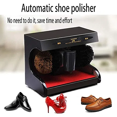 Schuhputzmaschine Automatische Schuhputzmaschine, Haushaltsbürste Schuhmaschine 7 Farben Elektrische Schuhputzmaschine