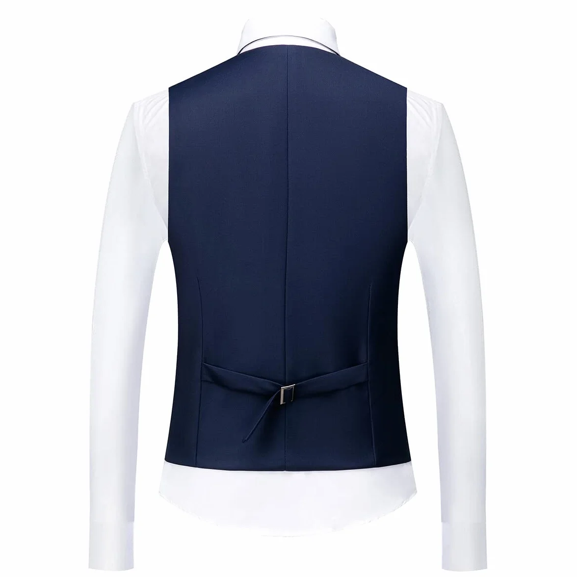 Allthemen Herren Anzug 3-teilig Slim Fit Einreihig Zwei Knöpfe Hochzeit Smoking Anzug Blazer Weste Hose