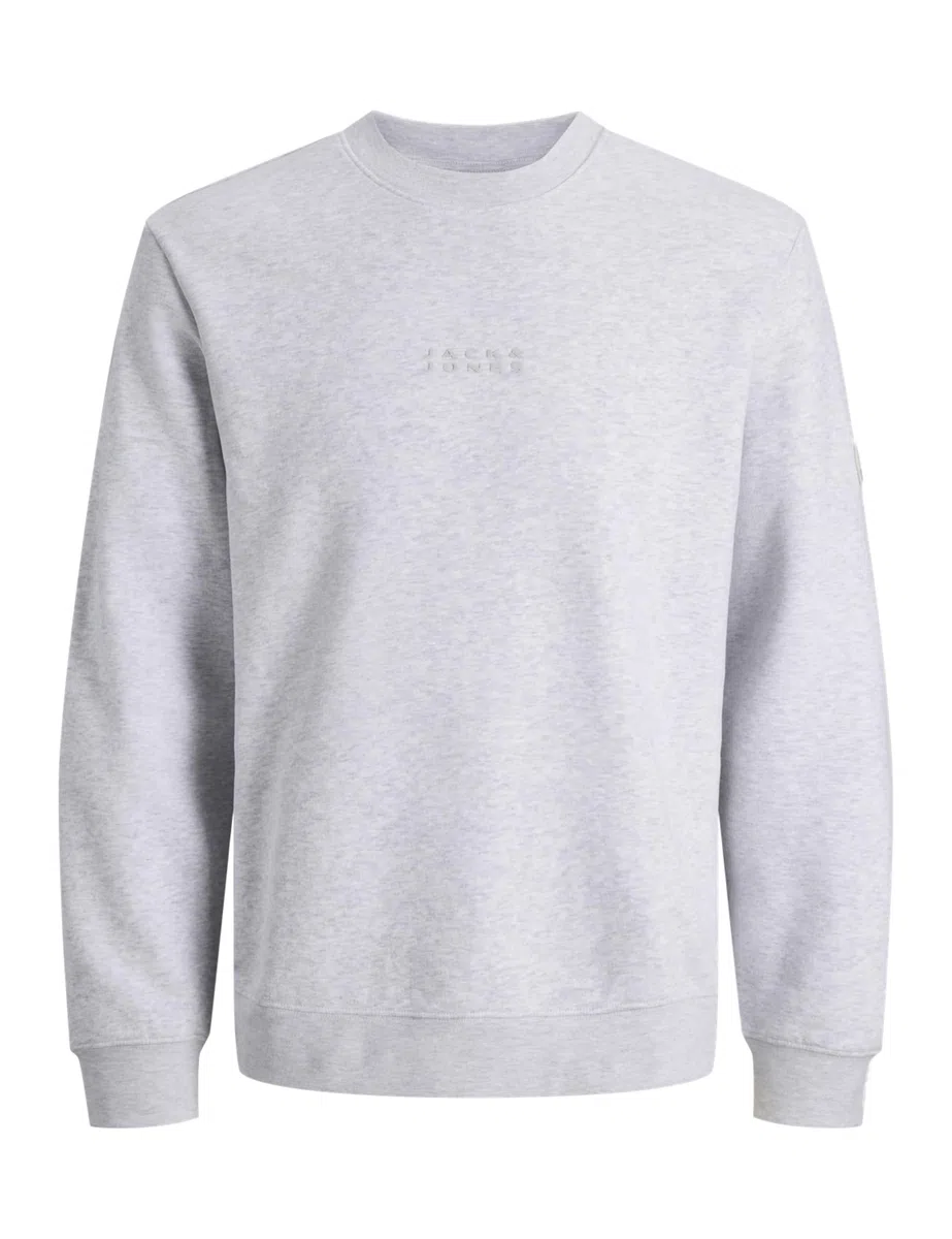 JACK & JONES Jcopoint Sweat Badge Crew Neck Bf
