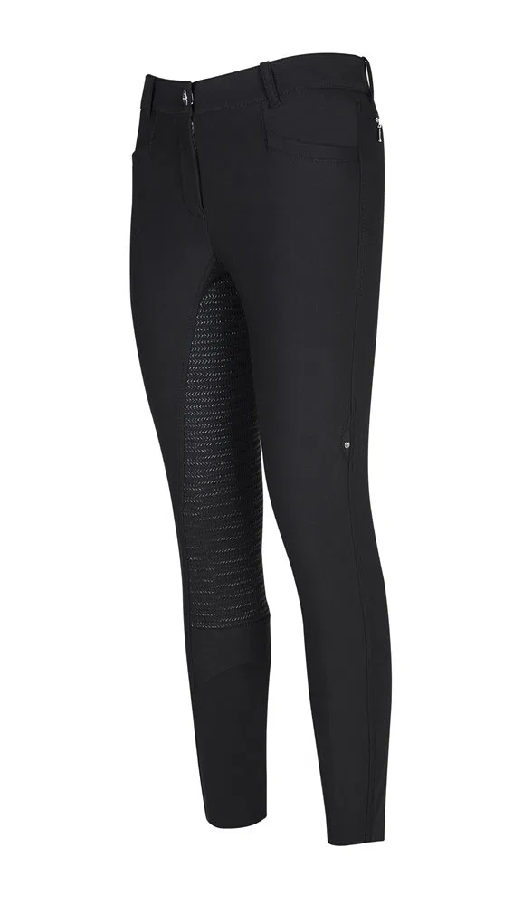 Equiline Damen Reithose Cedar X-Grip Vollbesatz elastischer Beinabschluss