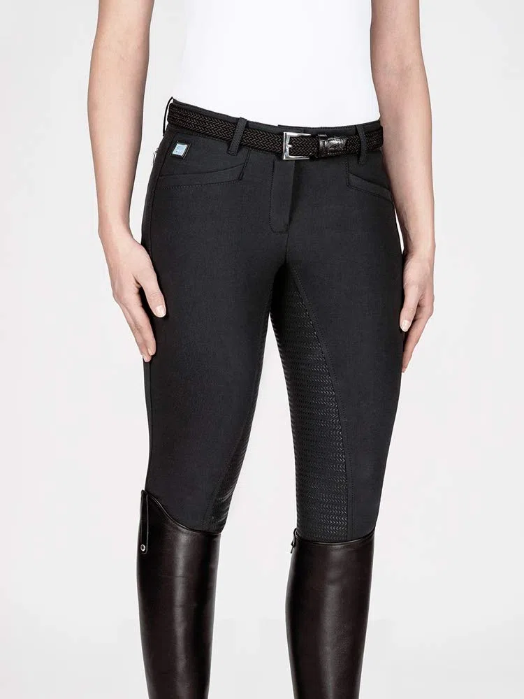 Equiline Damen Reithose Cedar X-Grip Vollbesatz elastischer Beinabschluss
