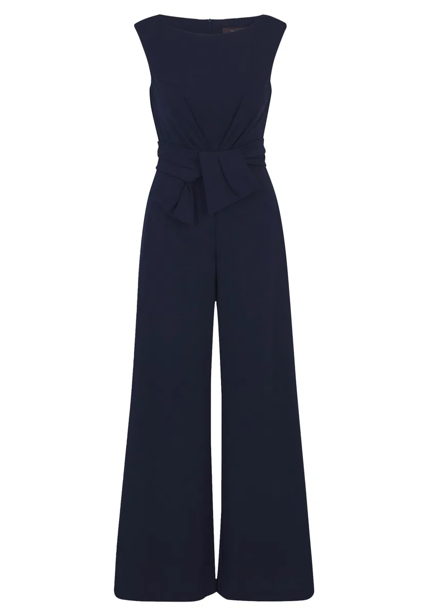 Vera Mont Damen Jumpsuit mit weitem Bein Night Sky