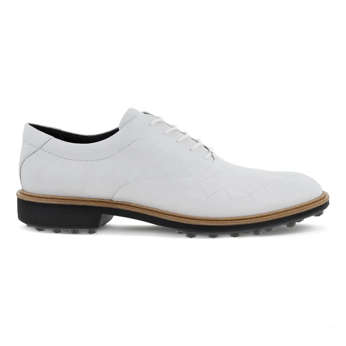 ECCO Herren M Klassische hybride Leder wasserfeste stachellose Golfschuhe