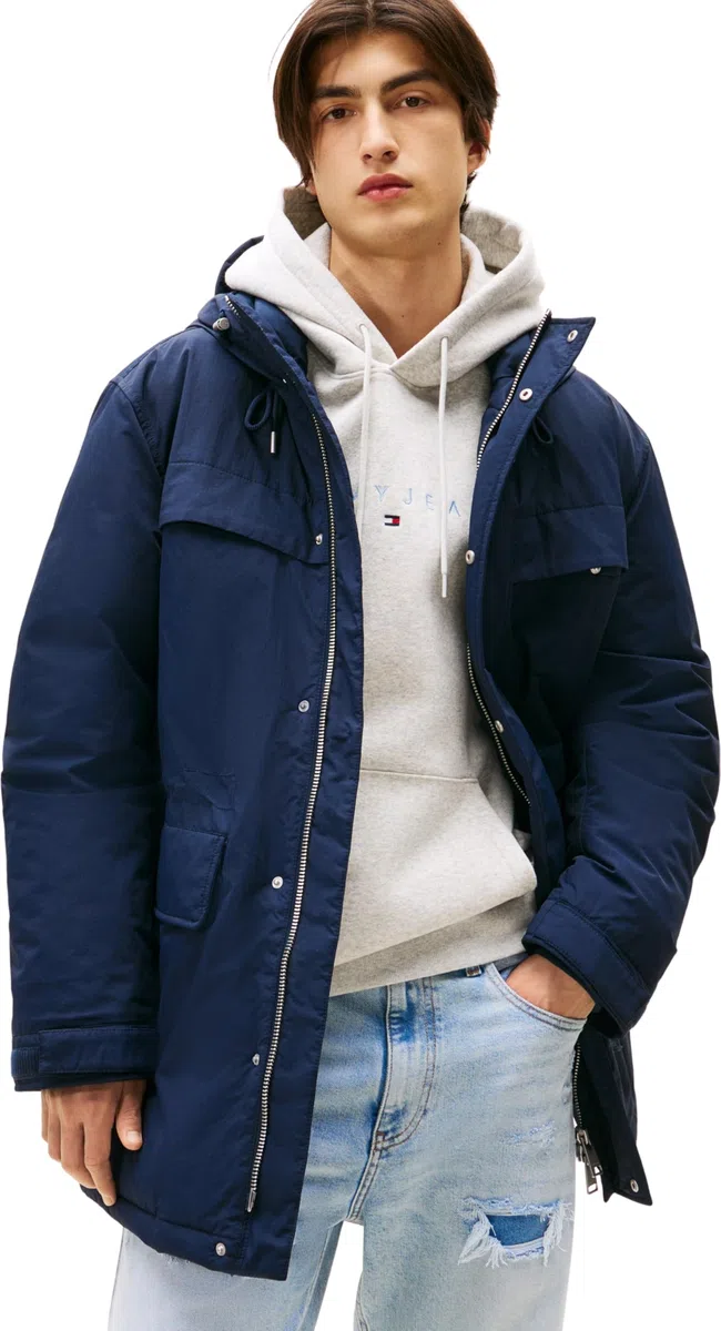 Tommy Jeans Herren Parka City Ready mit Kapuze