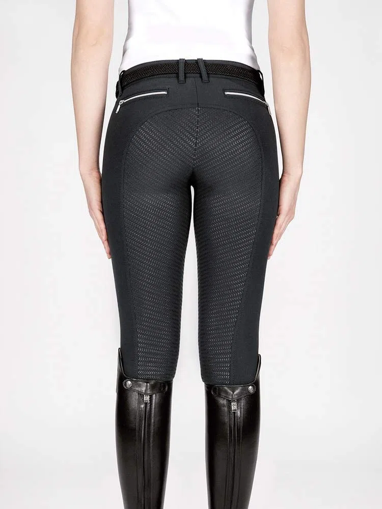 Equiline Damen Reithose Cedar X-Grip Vollbesatz elastischer Beinabschluss