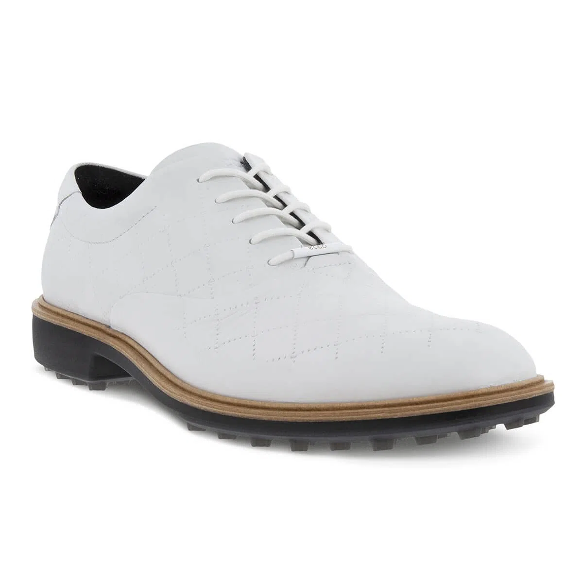 ECCO Herren M Klassische hybride Leder wasserfeste stachellose Golfschuhe
