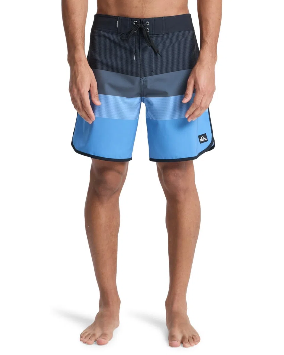 Quiksilver Surfsilk Scallop 18" - Boardshorts - 33 - Braun.