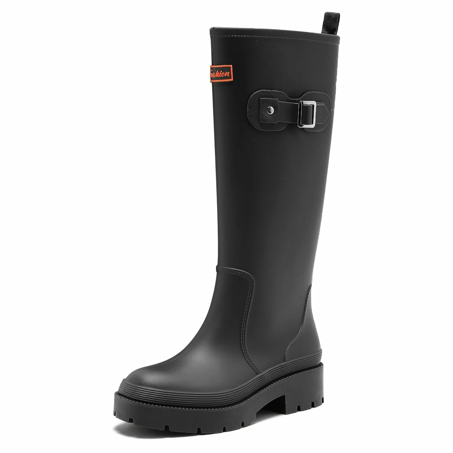 Gummistiefel Damen Lange Stiefel, Original Wasserdicht Hohe Rutschfeste, Sicherheitsstiefel Gummischuhe Bequeme Gartenschuhe Für den Innen- und Außenbereich