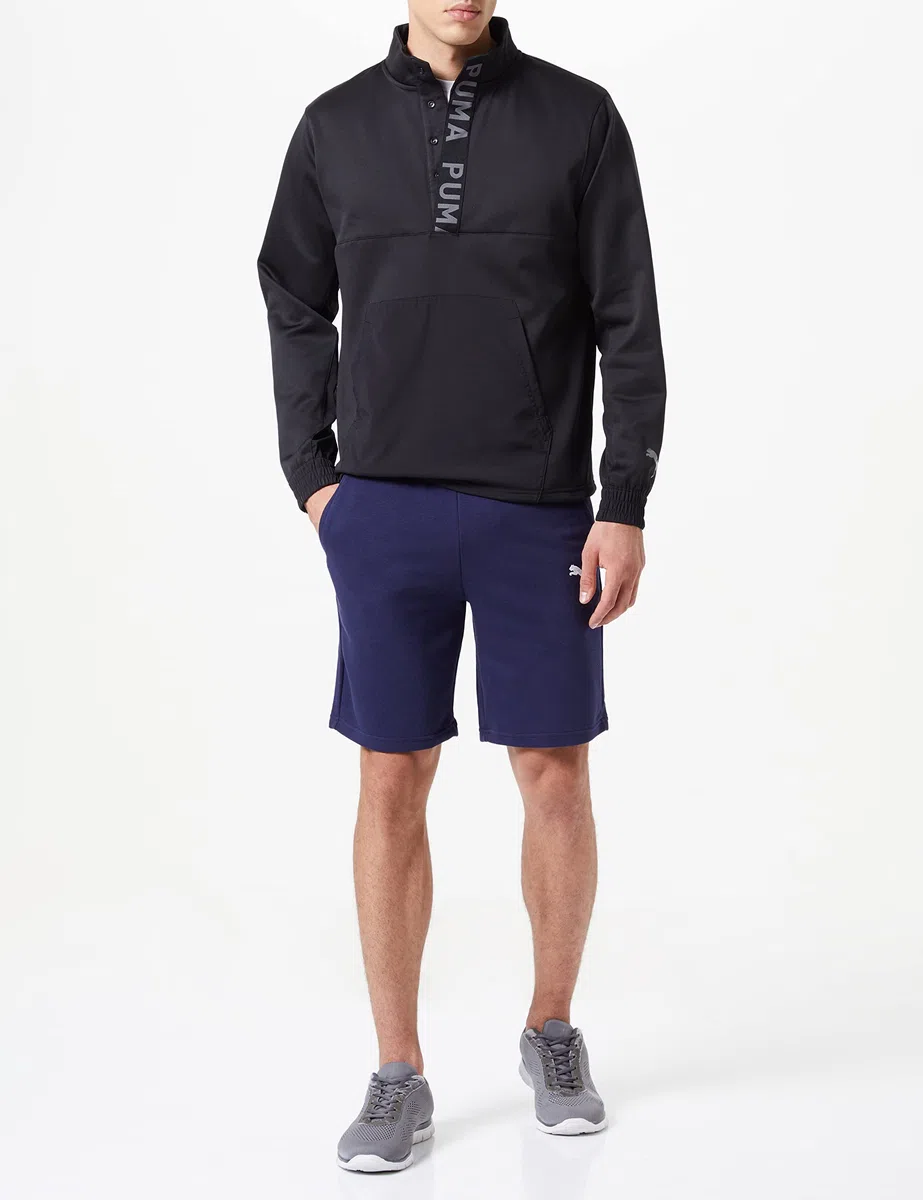 PUMA Unisex Kinder, teamGOAL 23 Casuals Shorts Jr Short, Peacoat, 164