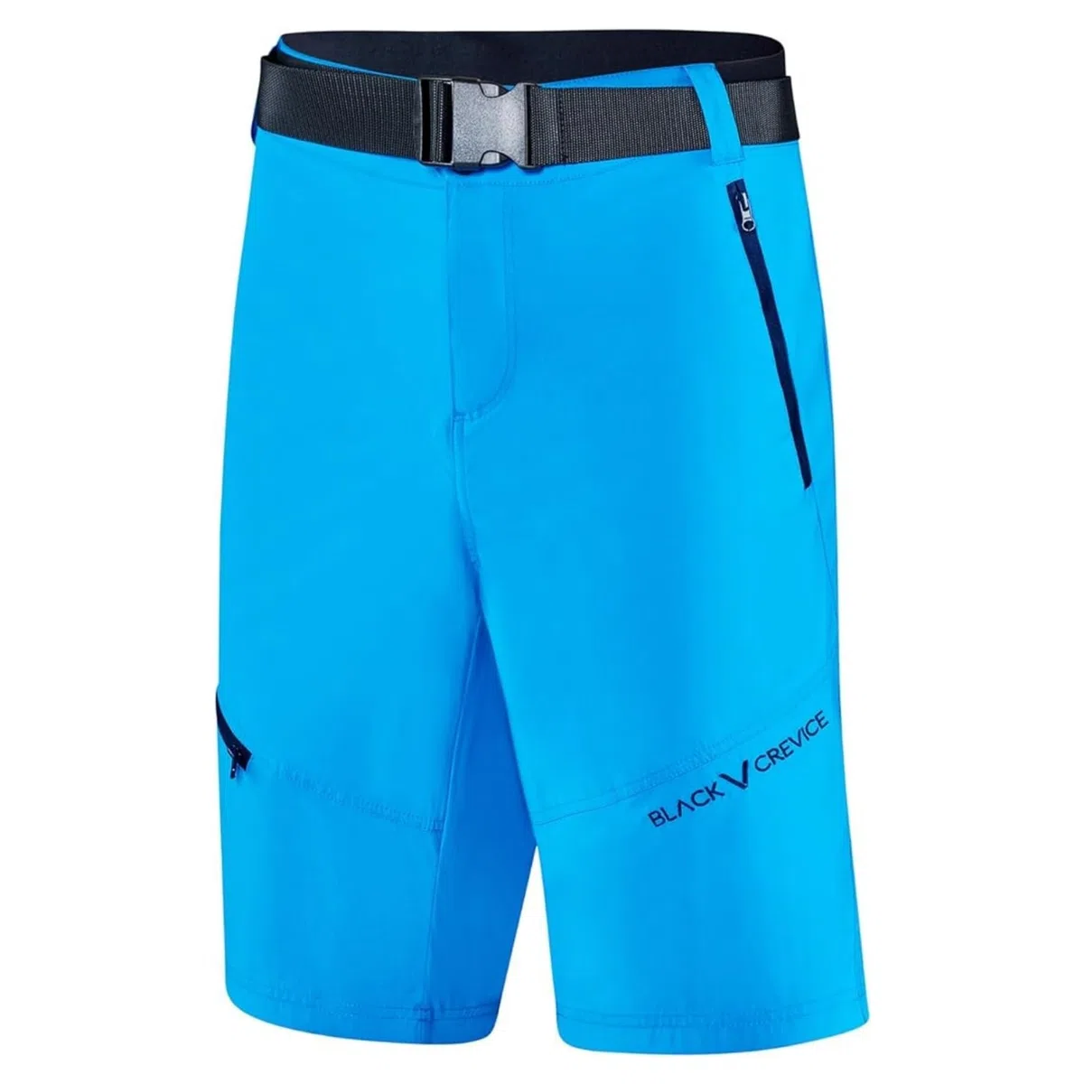Black Crevice Herren Wander- & Trekkinghose | 96% Nylon & 4% Elasthan | Atmungsaktiv, Wasserabweisend & Schnelltrocknend | Kurze Outdoor Wanderhose Herren