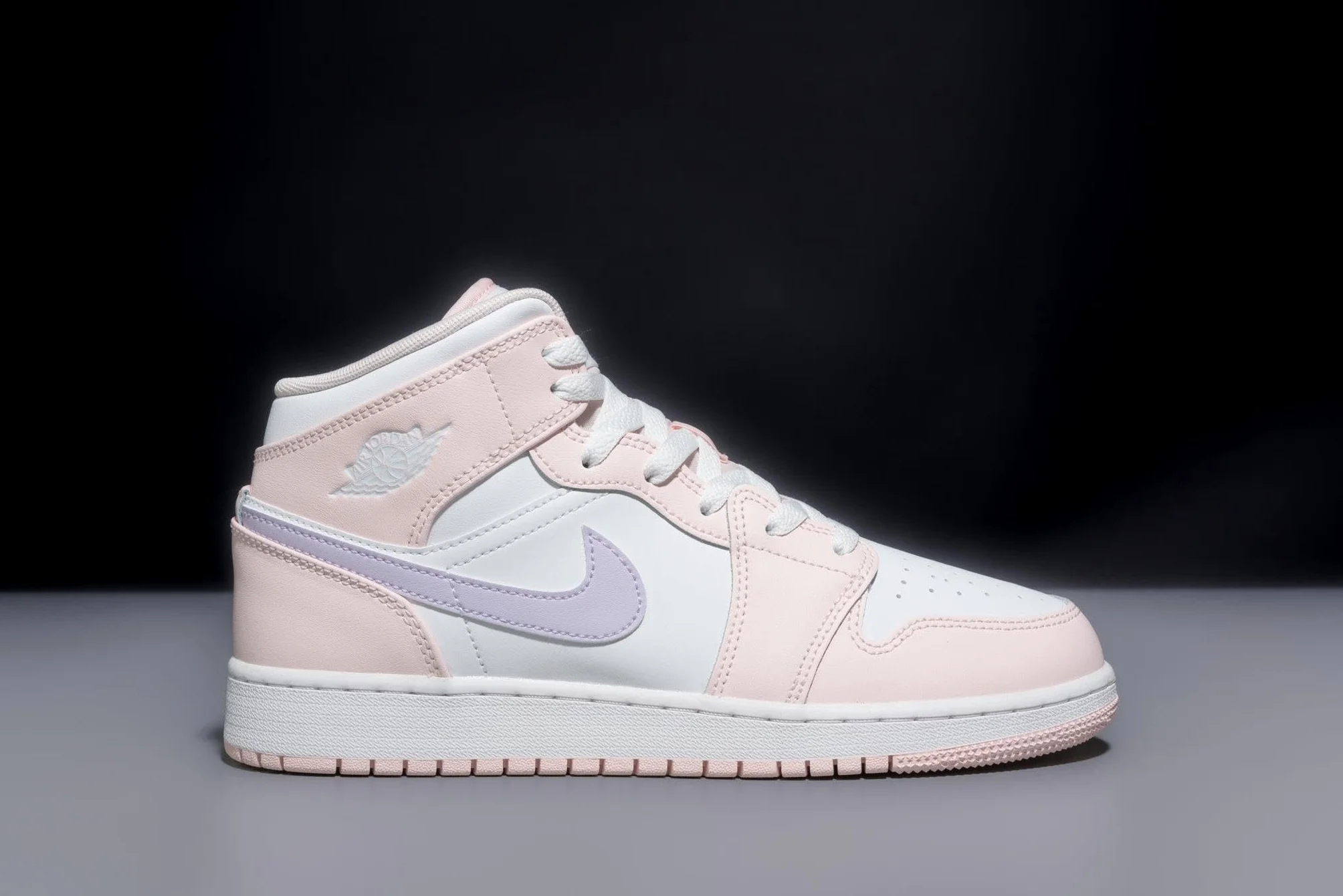 Air Jordan 1 Mid GS Pink Wash Style Code: FD8780-601