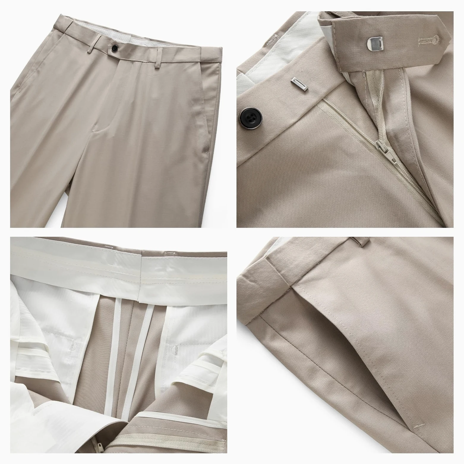 Herren Anzug Set - Slim Fit Business & Hochzeit Anzug mit Blazer, Weste & Hose - Zwei Knöpfe Smoking Anzug für Männer
