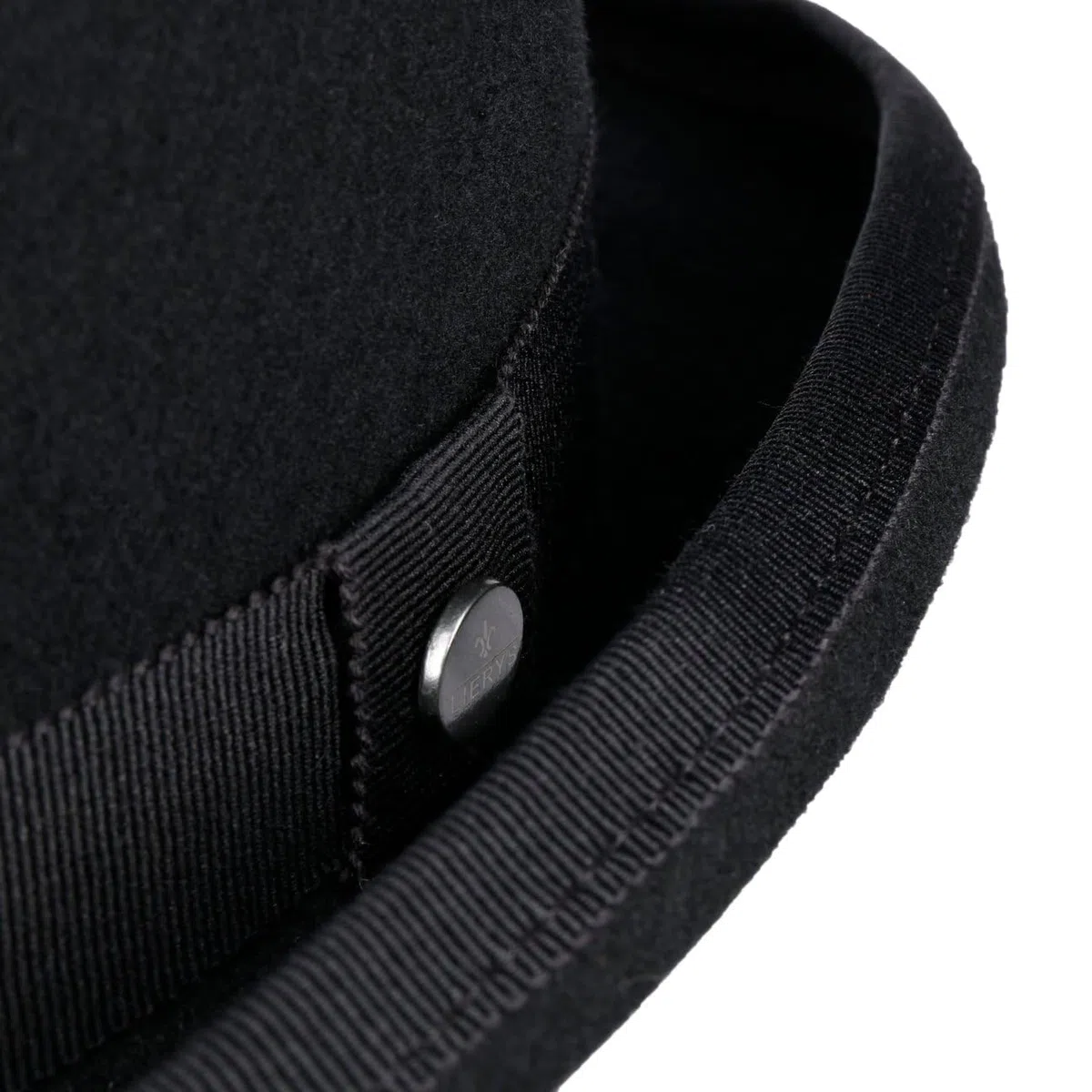 LIERYS Zylinder Hut aus Wollfilz Ripsband Made in Germany Damen Herren Sommer Winter