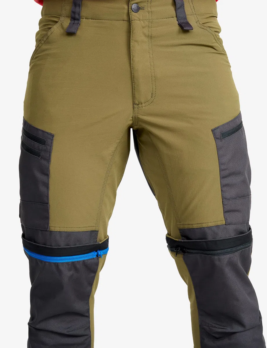 RevolutionRace Herren RVRC GP Pro Zip Off Pants, strapazierfähige, belüftete und wandelbare Hose für alle Outdoor-Aktivitäten