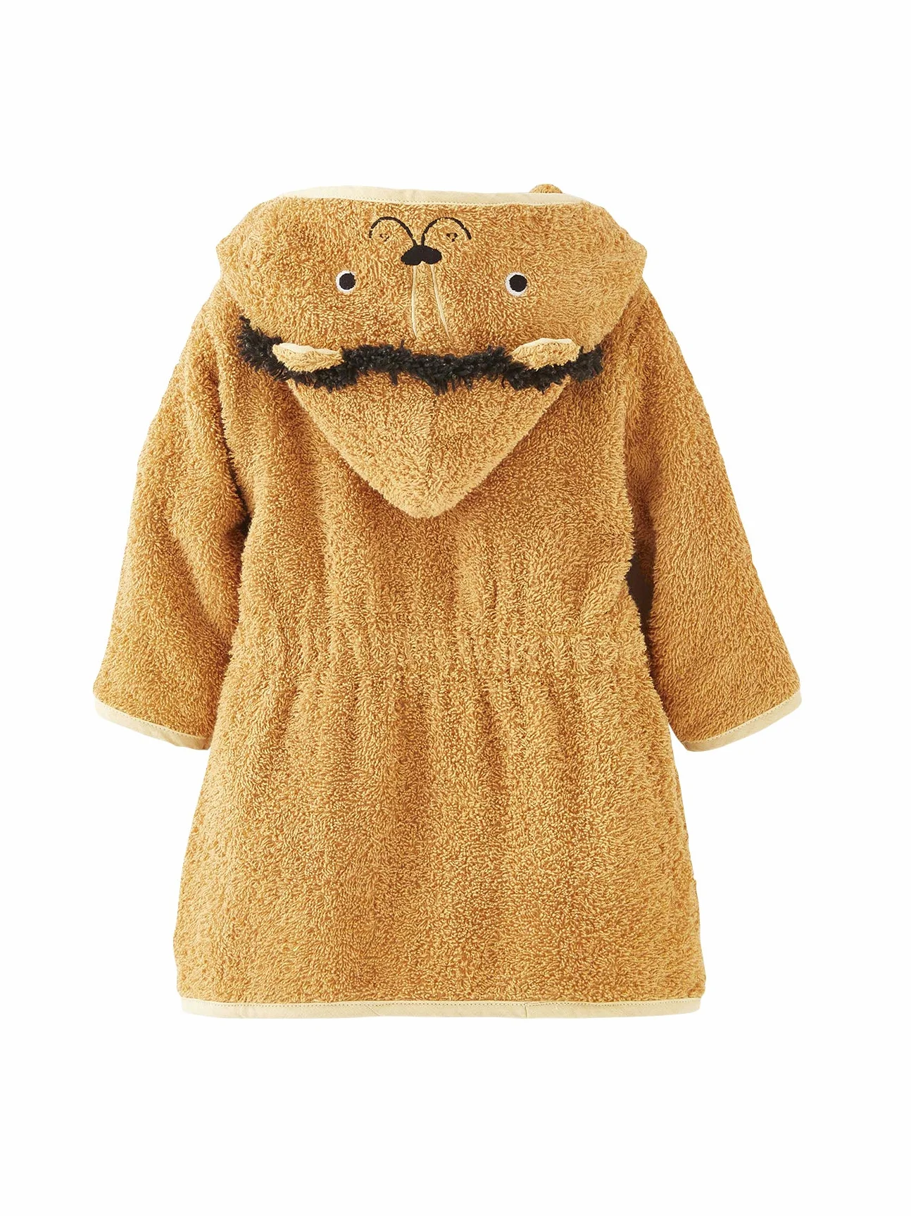Vertbaudet Baby Bademantel LÖWE senfgelb 80