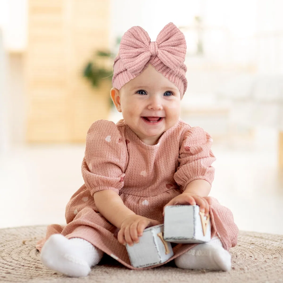 LECTNORE Neugeborenen-Babymütze, weiche, Dehnbare Baby-Turban-Mütze, Säuglings-Mädchen-Jungen-Mütze, Kindergarten-Krankenhaus-Mütze für Neugeborene, Kleinkinder