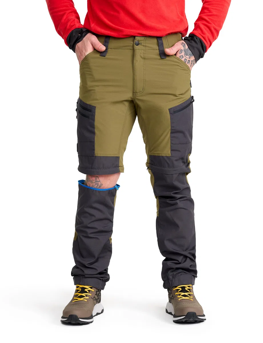 RevolutionRace Herren RVRC GP Pro Zip Off Pants, strapazierfähige, belüftete und wandelbare Hose für alle Outdoor-Aktivitäten